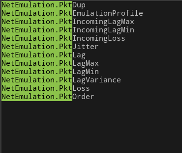 Commands