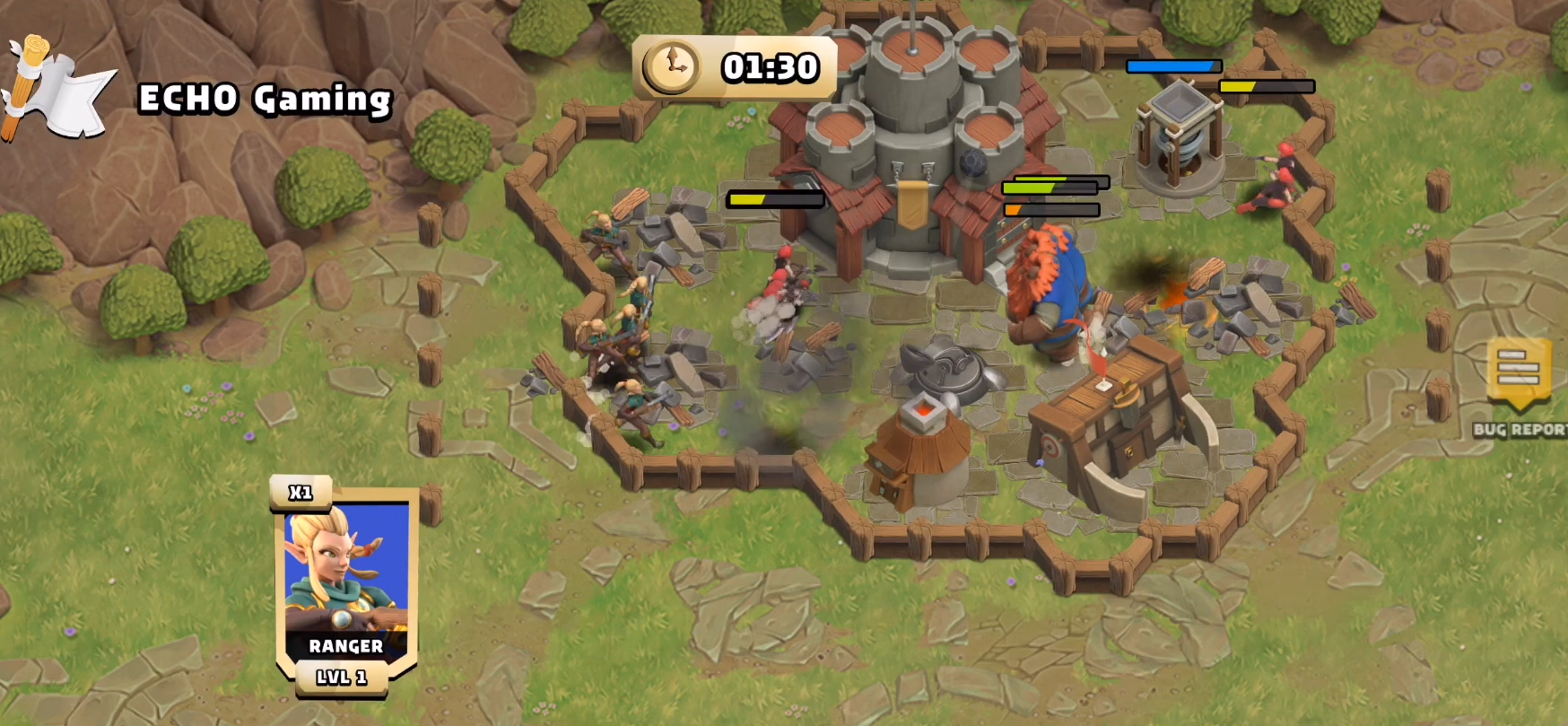 Rift of Raigard gameplay during development