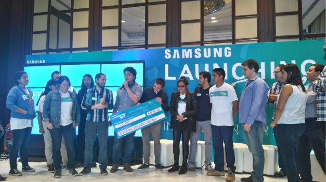 Samsung Launching People award ceremony in 2016